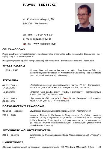 Moje CV